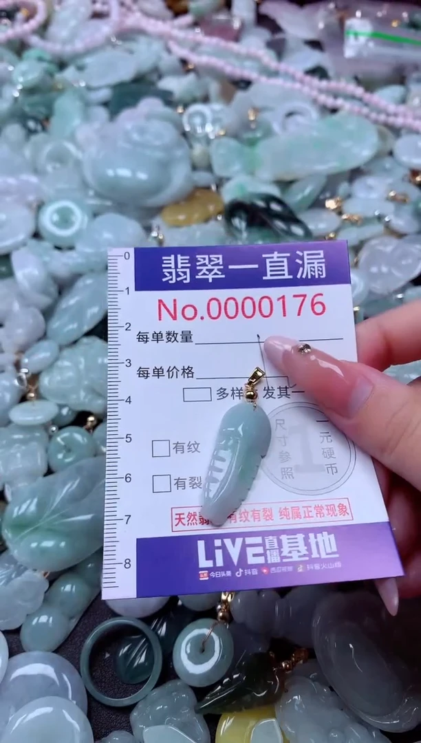翡翠未镶嵌吊坠(不含链)176