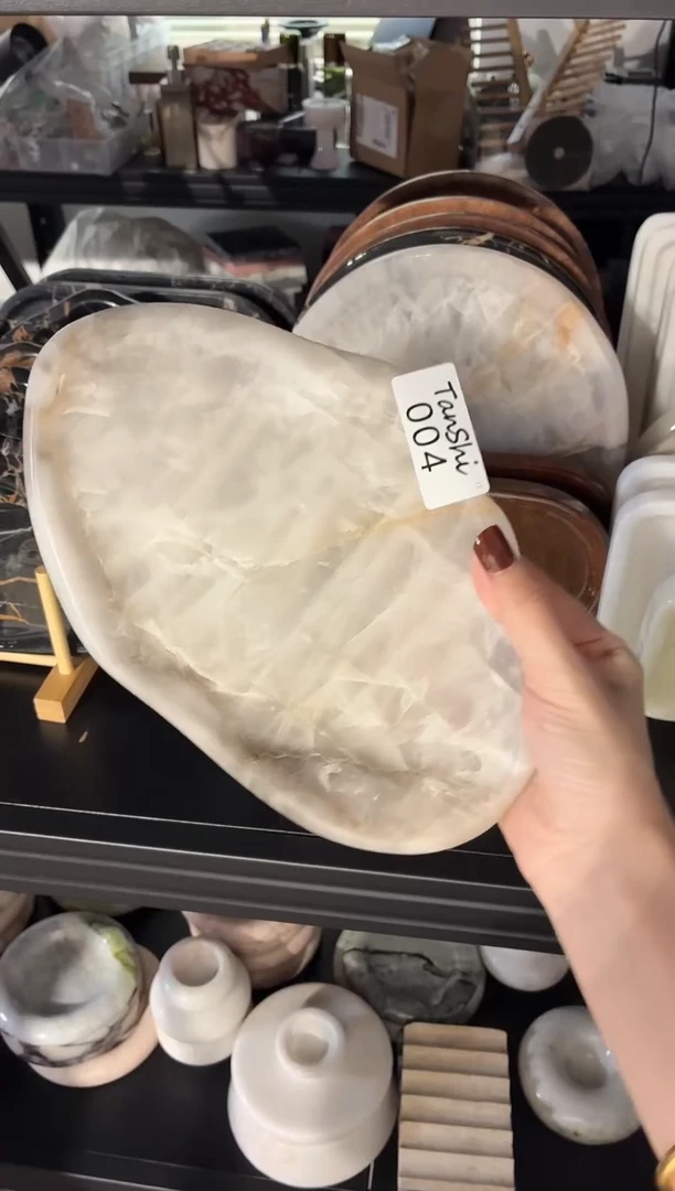 石材004大理石云朵盘