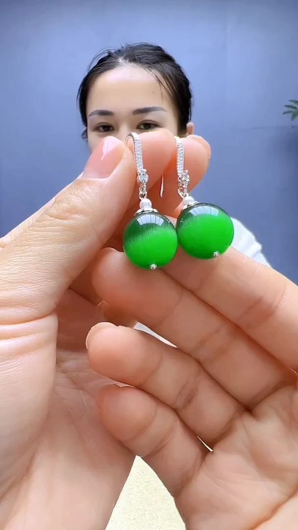 颈饰银S925镶嵌碧玺随昔diy颈饰