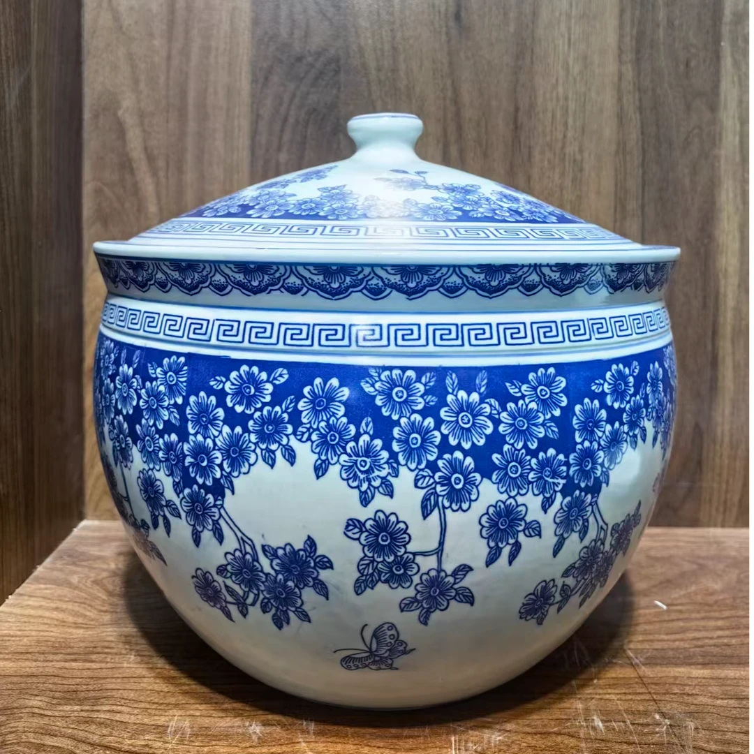 仿古瓷 A131景德镇制陶瓷25斤米缸一件