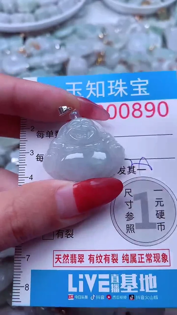 吊坠(不含链)未镶嵌翡翠890