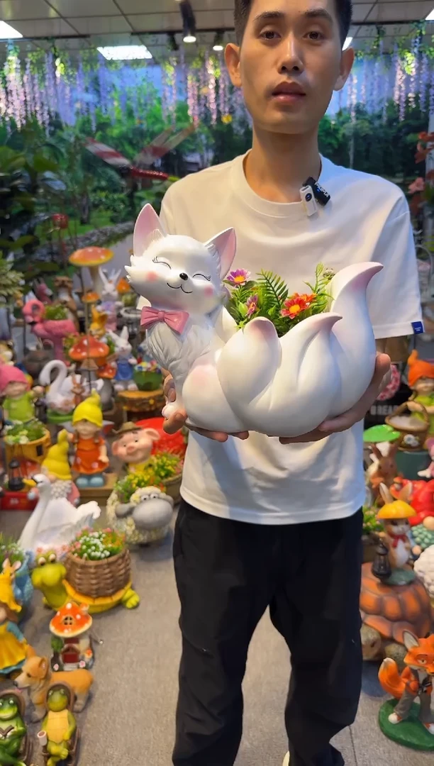 无花朵花园庭院摆件&00&