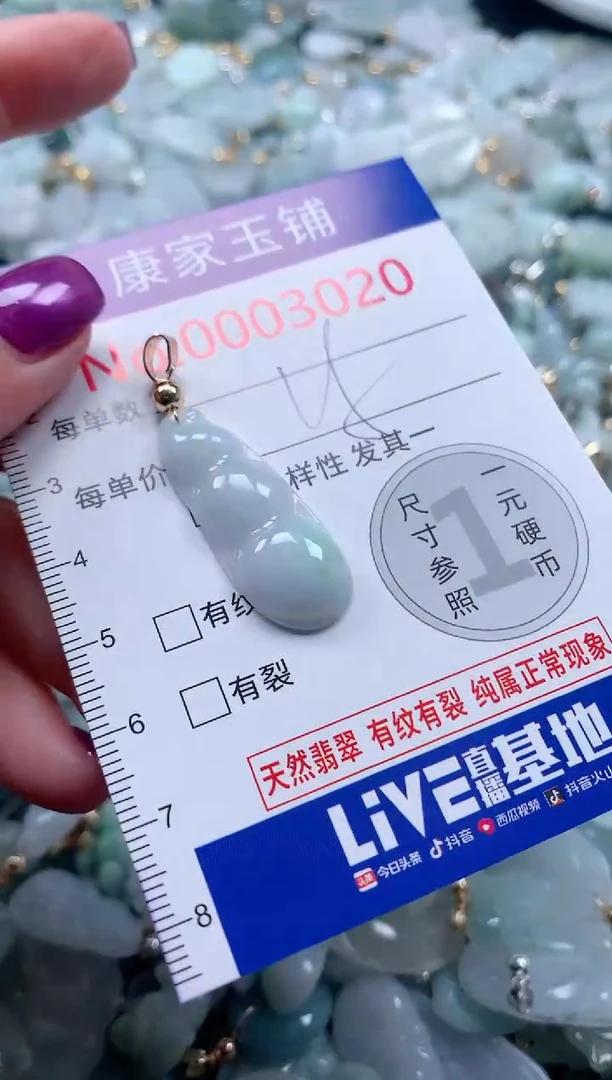 颈饰未镶嵌翡翠3020