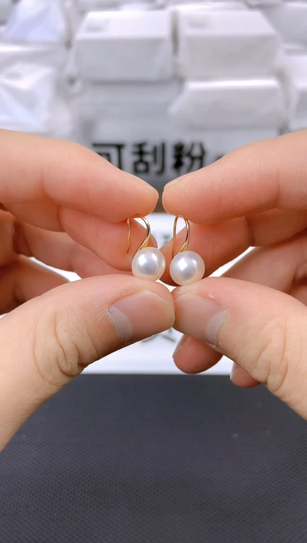 未镶嵌耳饰淡水珍珠ED1032