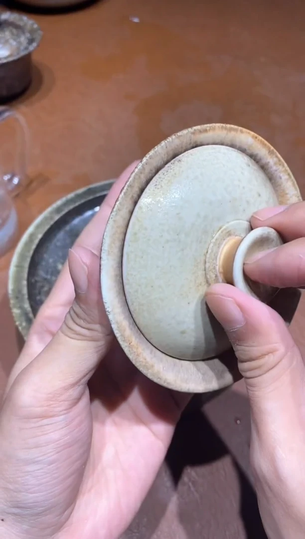 奢瓷/瑞寅柴烧茶器（盖碗）091