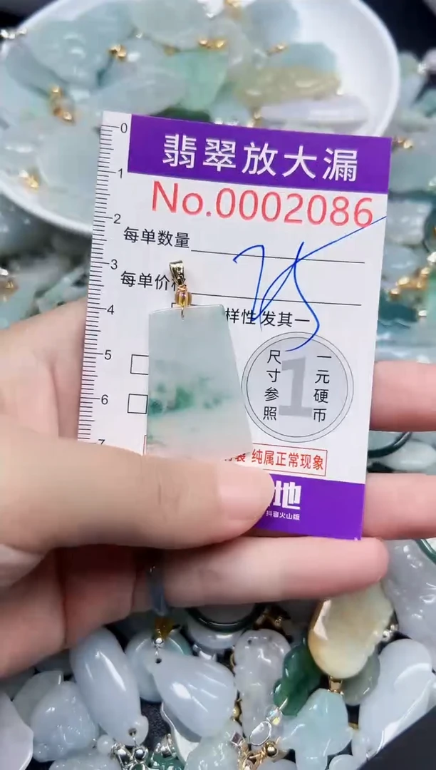 颈饰未镶嵌翡翠2086