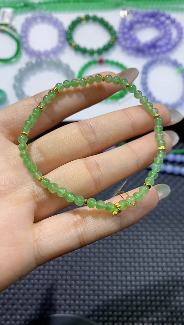 散珠翡翠卡4手串