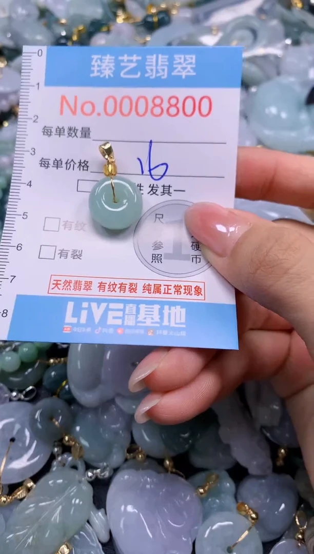 颈饰未镶嵌翡翠8800