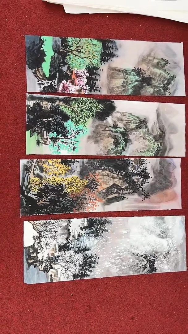 国画卢少波/国画/山水