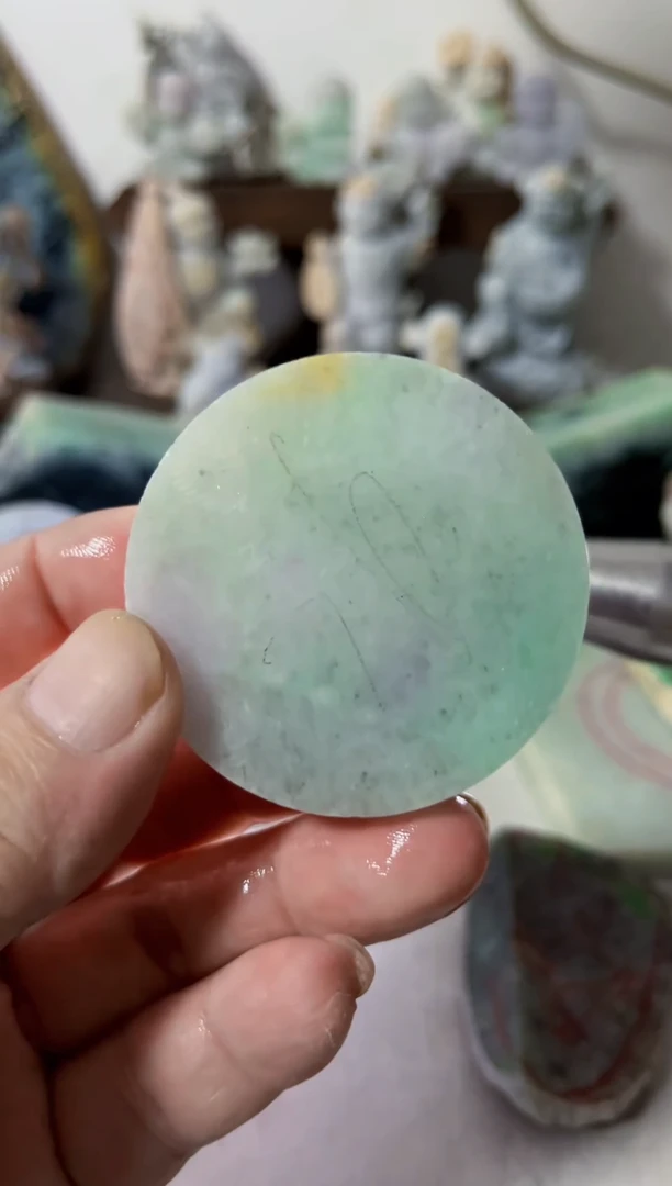 【闪购商品】翡翠吊坠(不含链)未镶嵌A761