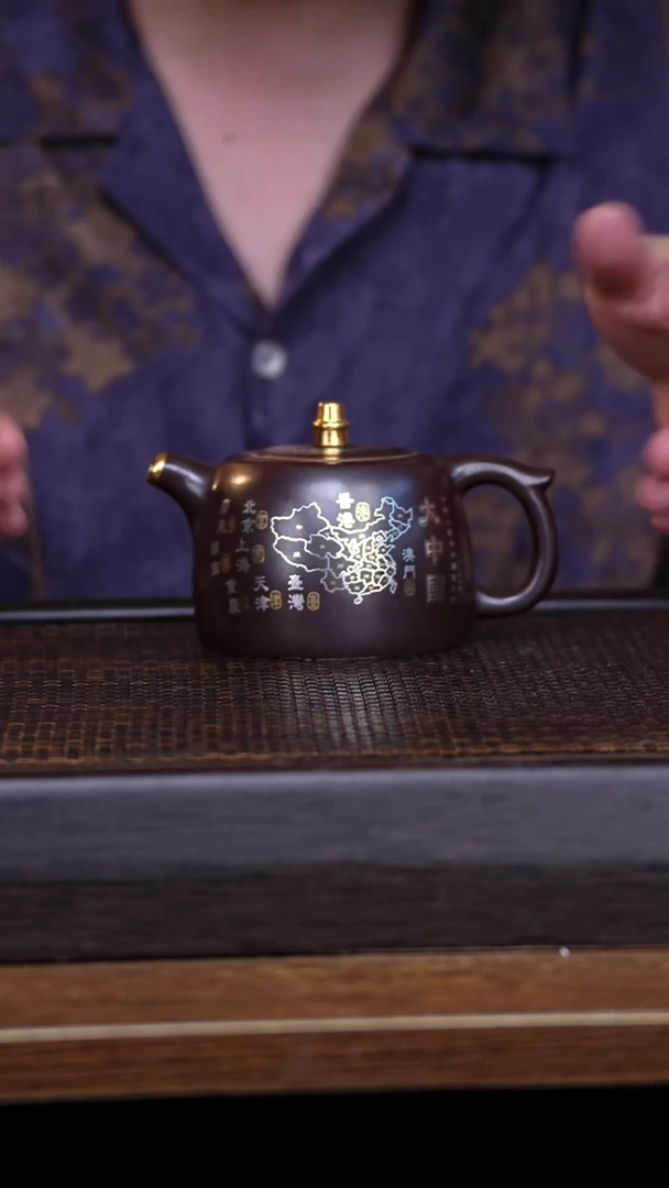 茶壶紫砂宜兴手工原矿紫砂壶001