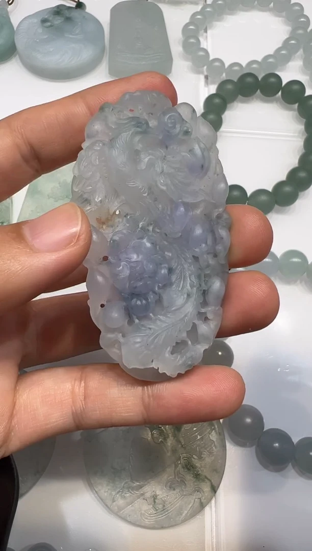 未镶嵌定制翡翠凤凰