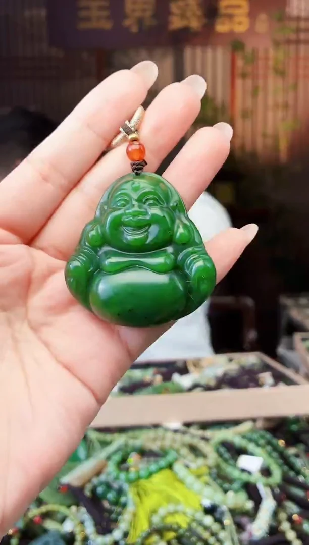 颈饰未镶嵌和田玉拍一发一多样性发货