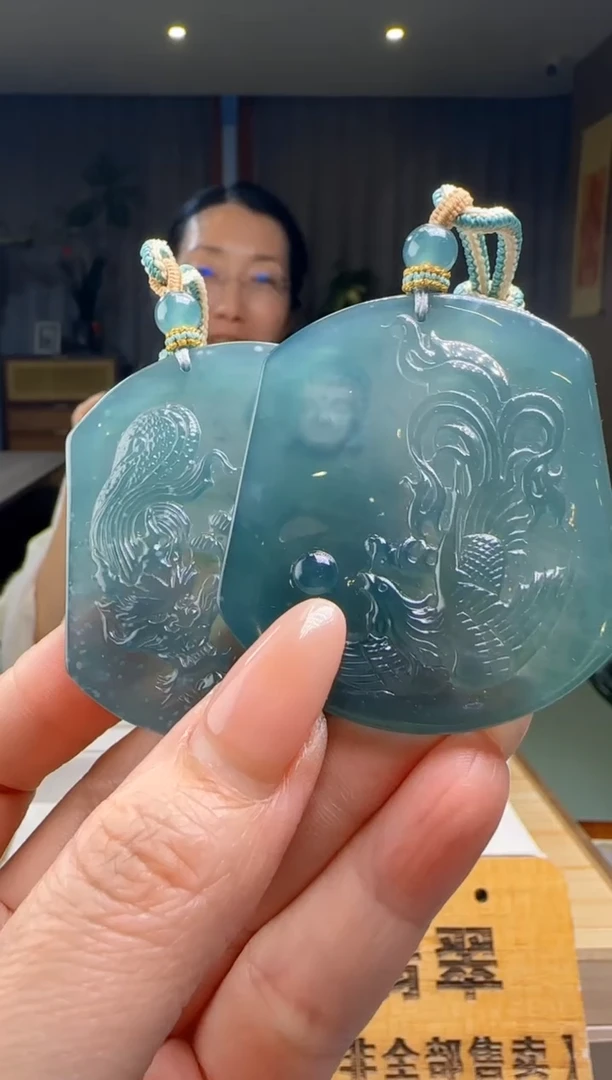 【闪购商品】翡翠颈饰未镶嵌多样性发一对YJ@@WS1WX28599