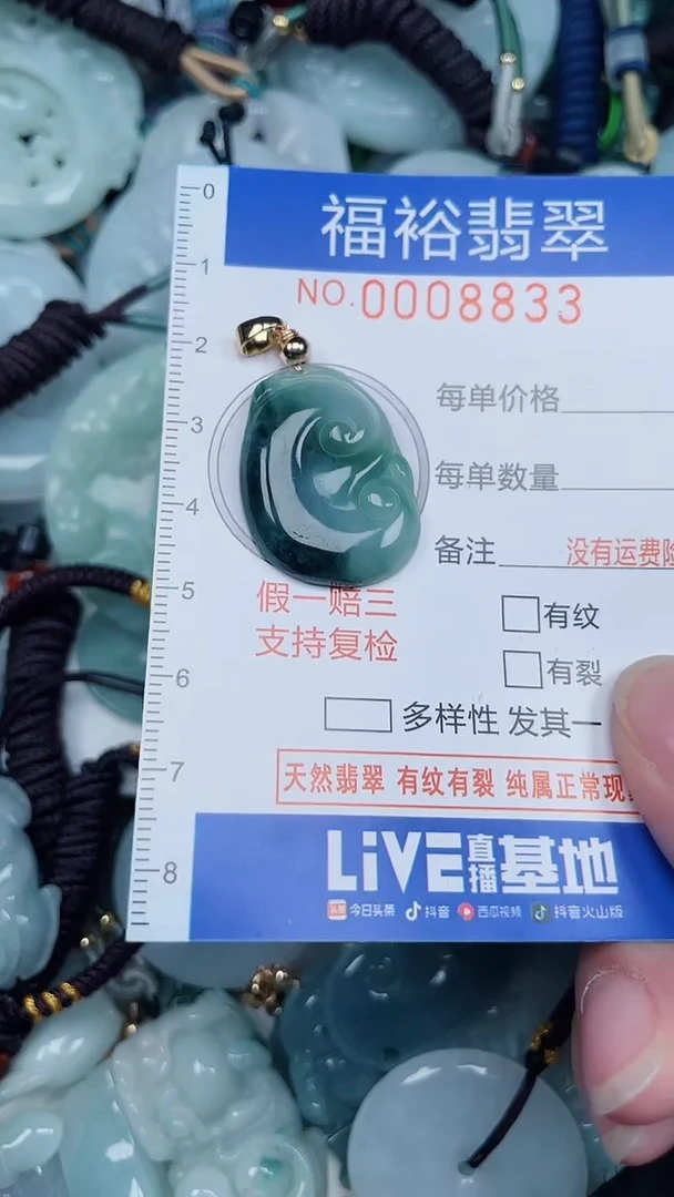 颈饰未镶嵌翡翠...0008833