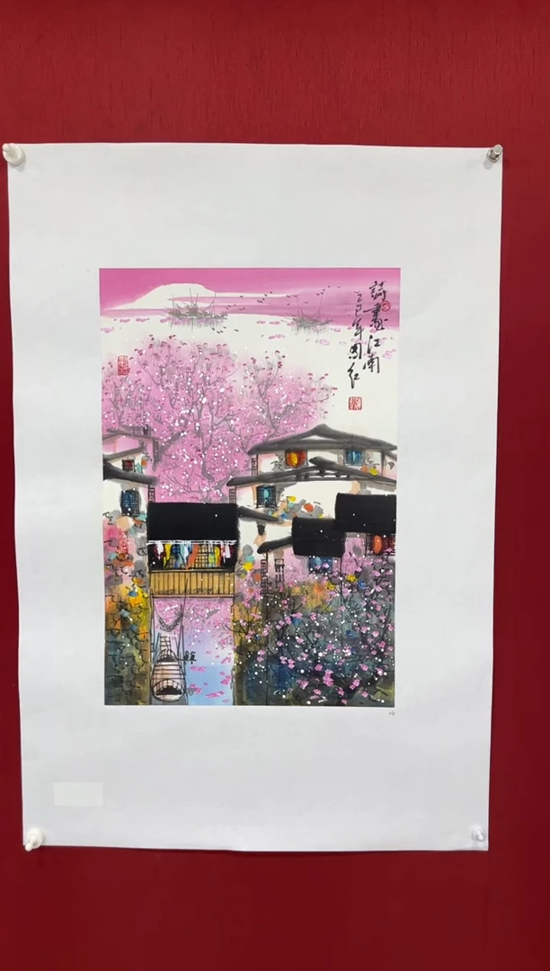 国画张国红老师画作