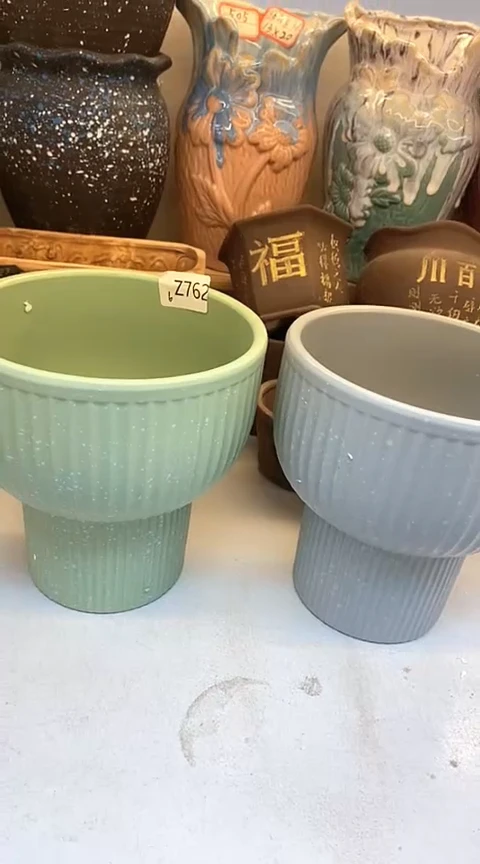 @@陶瓷多肉花盆Z762