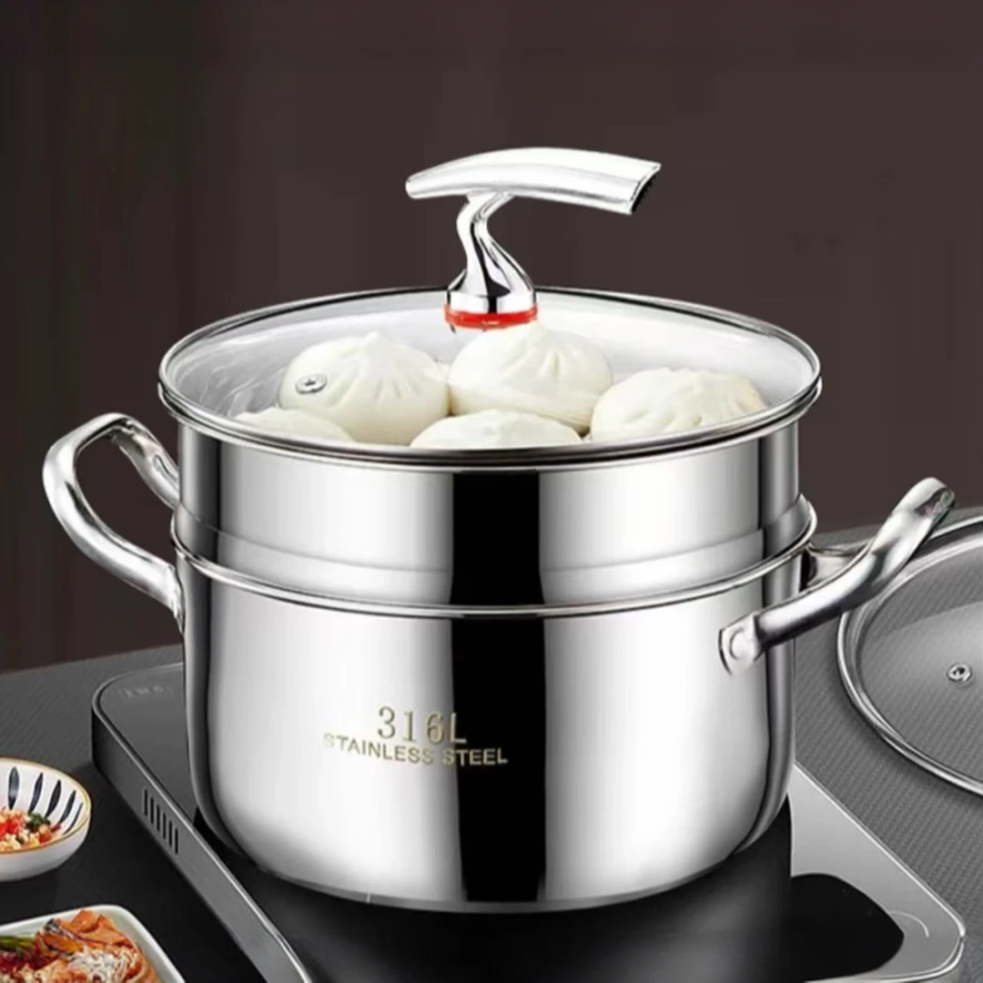 L【24飞鸟双层蒸锅】破损联系客服 免费补发