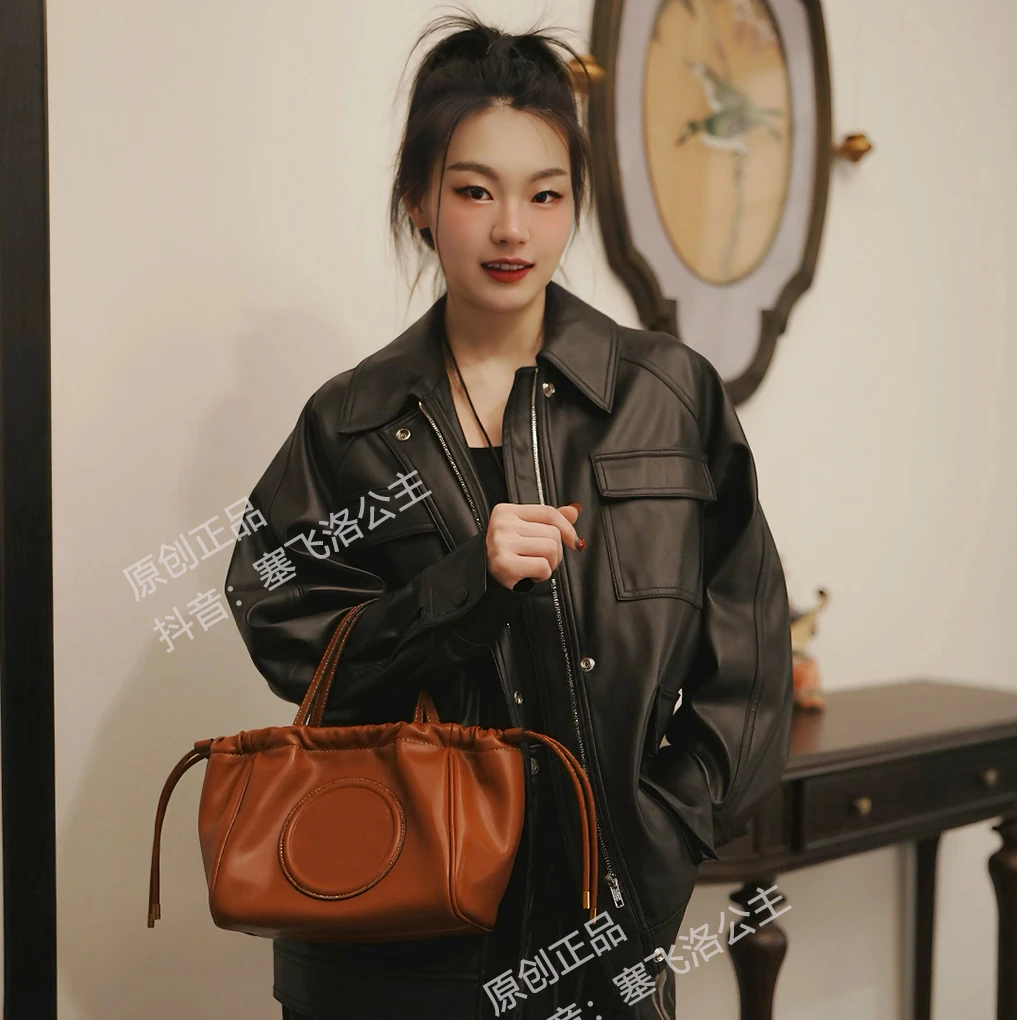 【CEFIRO · CiCi】秋冬休闲百搭女士手提斜跨包 WGG-1FB758-202001