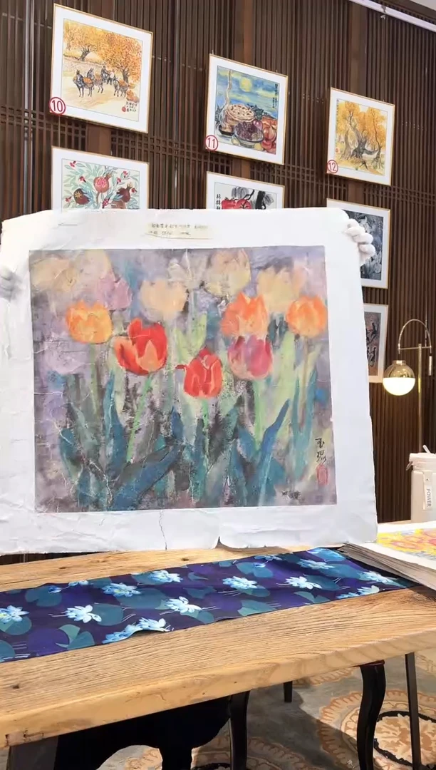 版画耿玉琨名章限量版画S