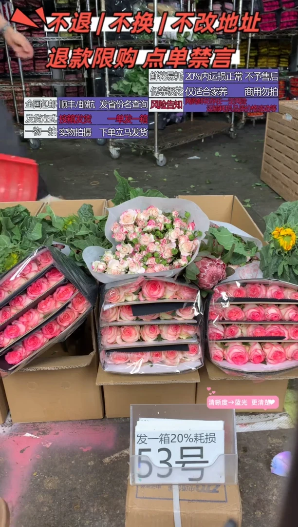 53号♥含20%耗损发一箱