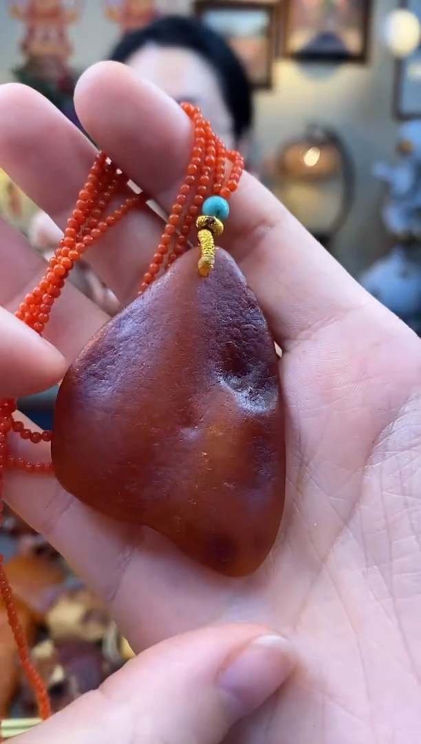 未镶嵌琥珀颈饰项链