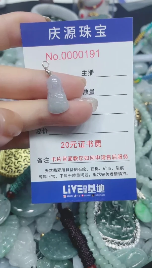 翡翠未镶嵌颈饰169