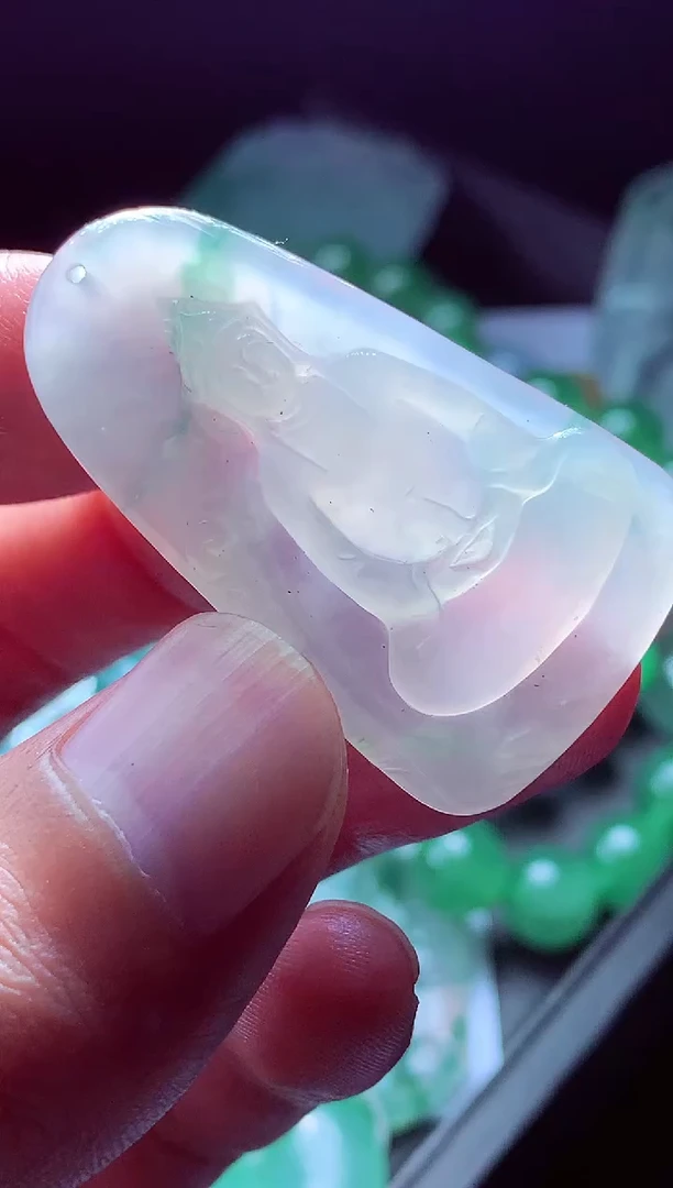 未镶嵌定制翡翠陈**#翡翠毛货定制