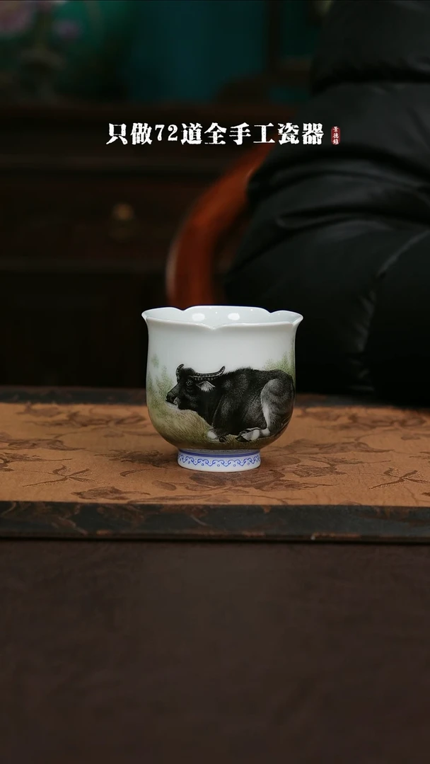 【闪购商品】杯景德镇手工手绘陶瓷