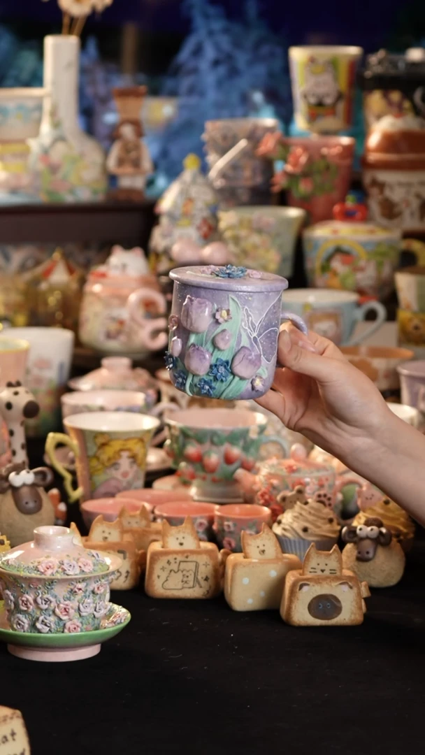 其他陶景德镇釉下彩手绘设计师款陶瓷