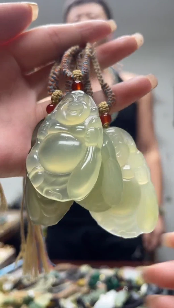 未镶嵌岫玉吊坠多样性发货拍一发一