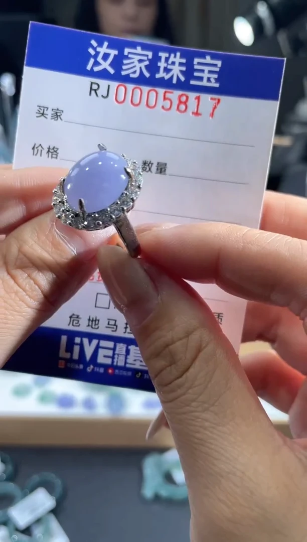 未镶嵌挂件翡翠5817