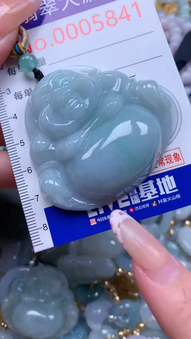 翡翠未镶嵌吊坠(不含链)5841
