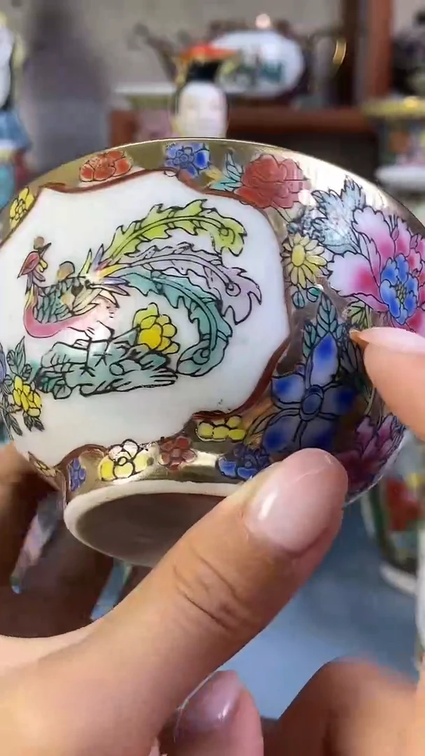 瓷片微瑕慎拍景德镇窑老厂瓷器单件