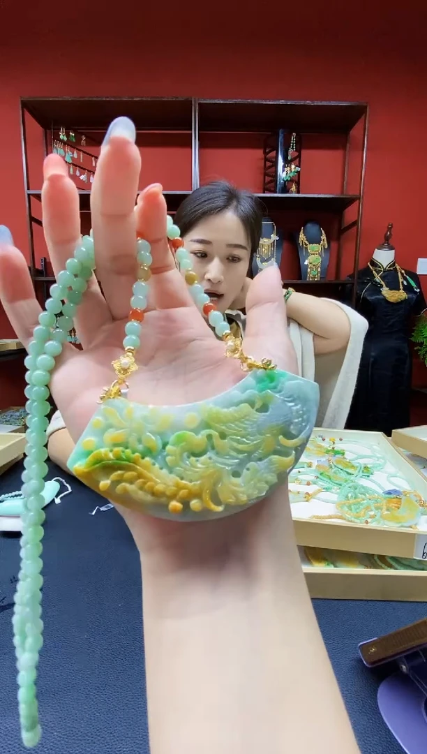 颈饰未镶嵌翡翠翡翠吊坠