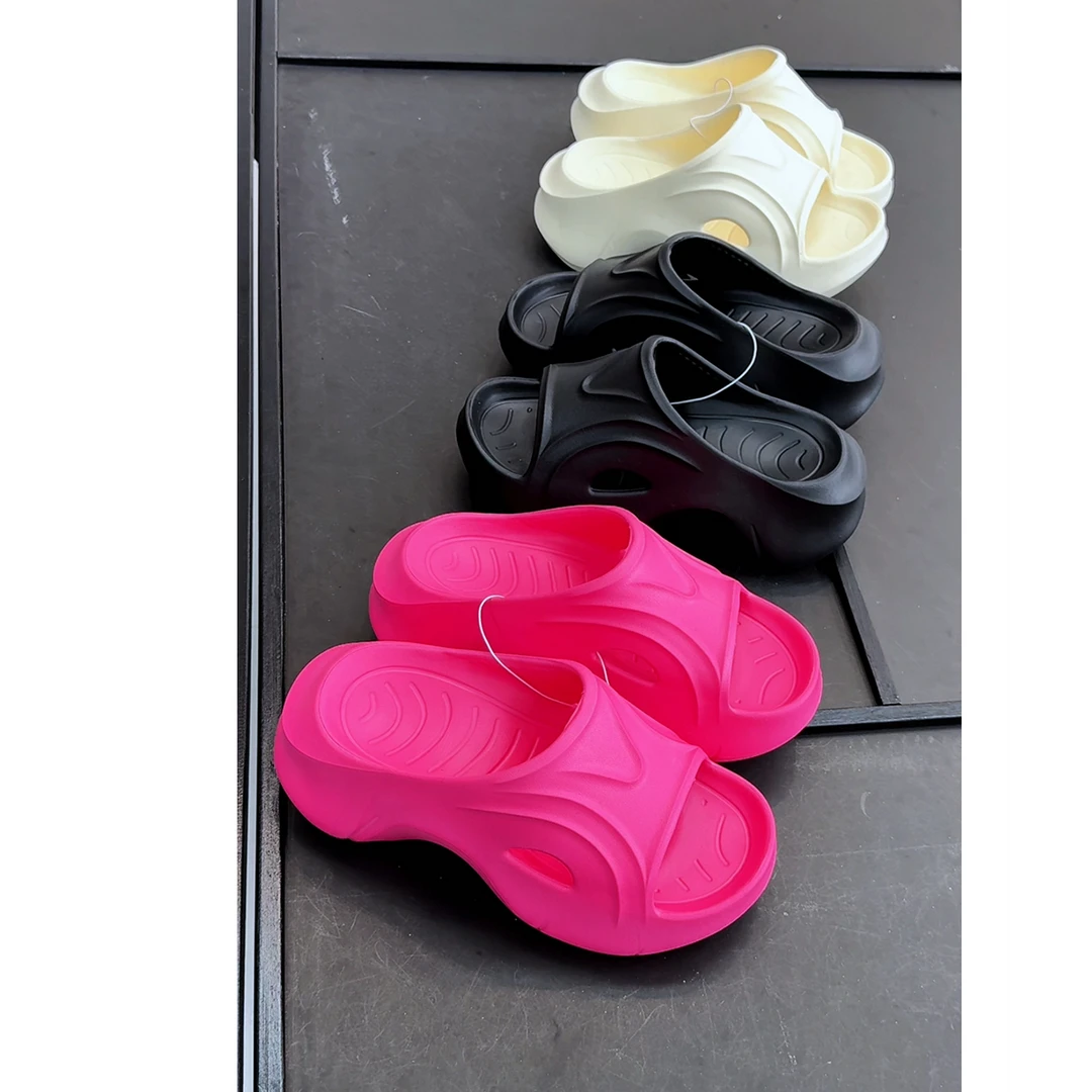 5cm踩屎感凉拖鞋女夏季2025新款欧美风厚底增高室内家居拖鞋外穿