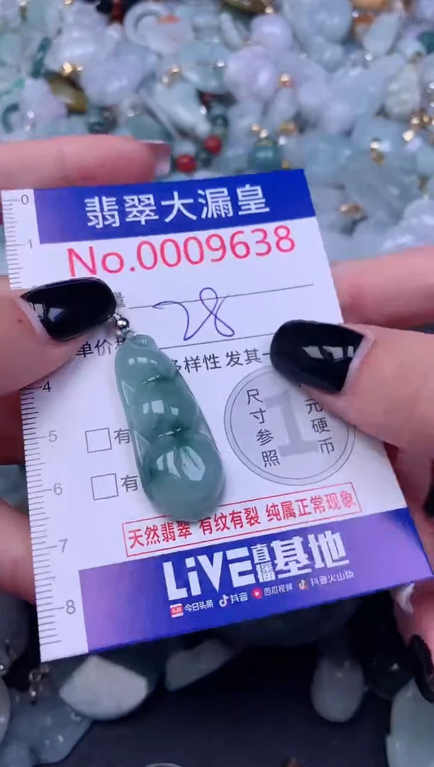 颈饰未镶嵌翡翠9638