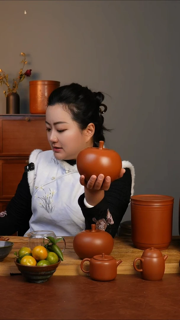 罐建水紫陶全手工复烧茶叶罐  漫典系列微瑕