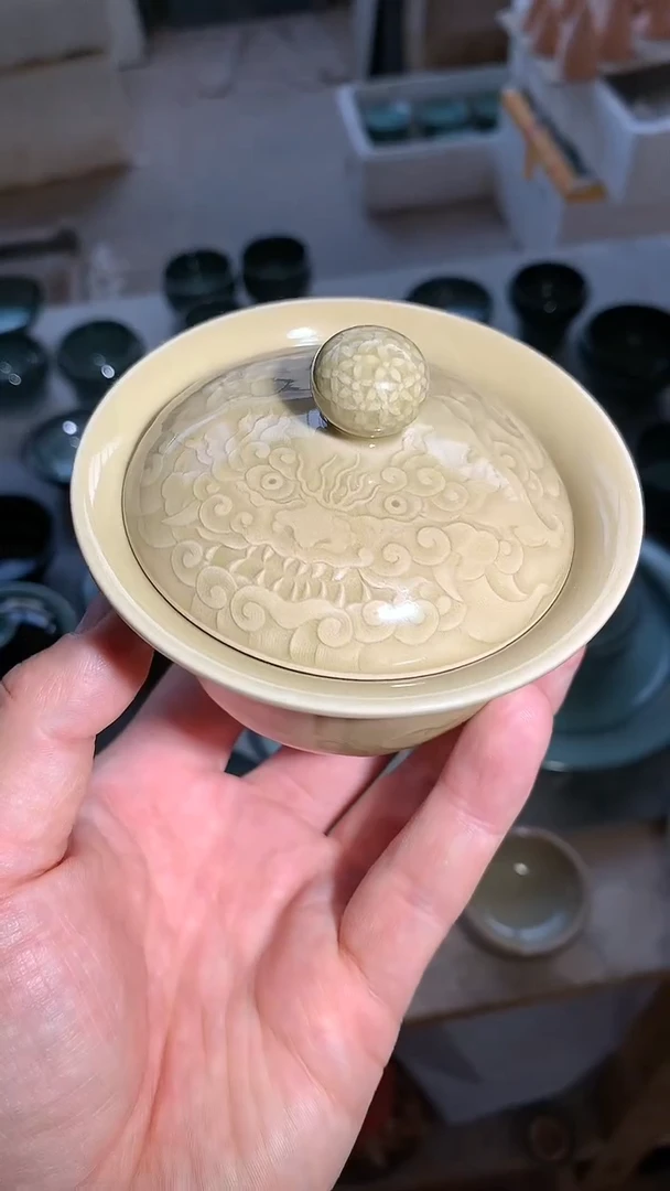 【览古雅韵】二才盖碗