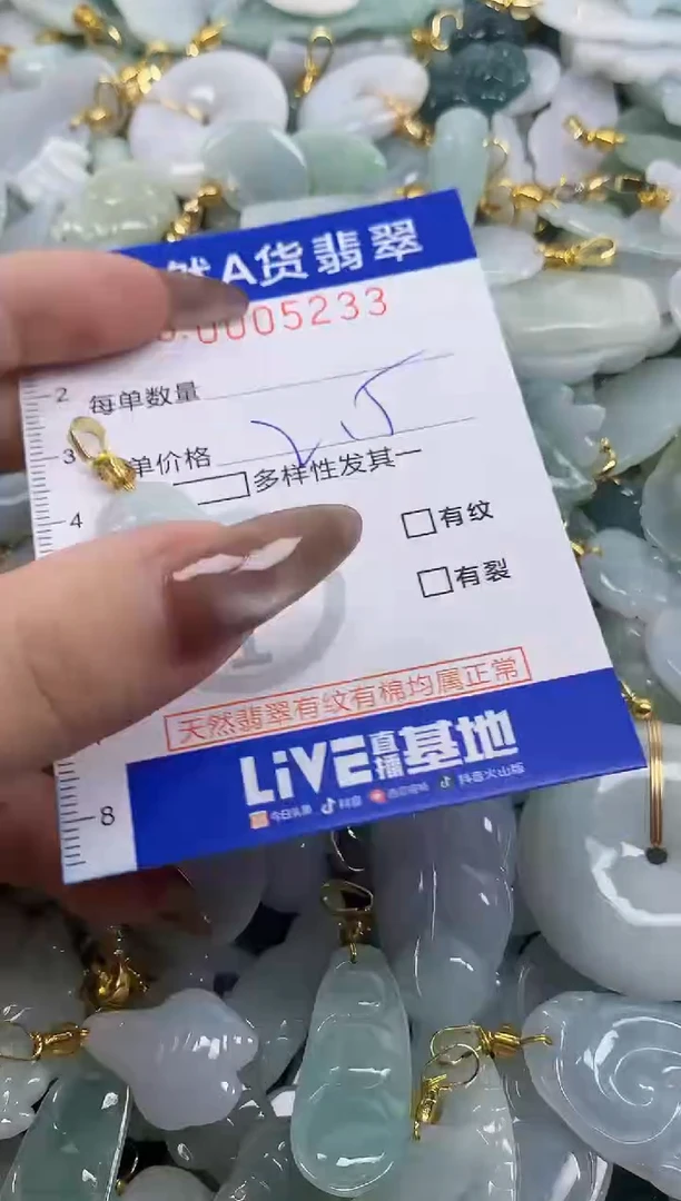 翡翠未镶嵌颈饰天然A货翡翠