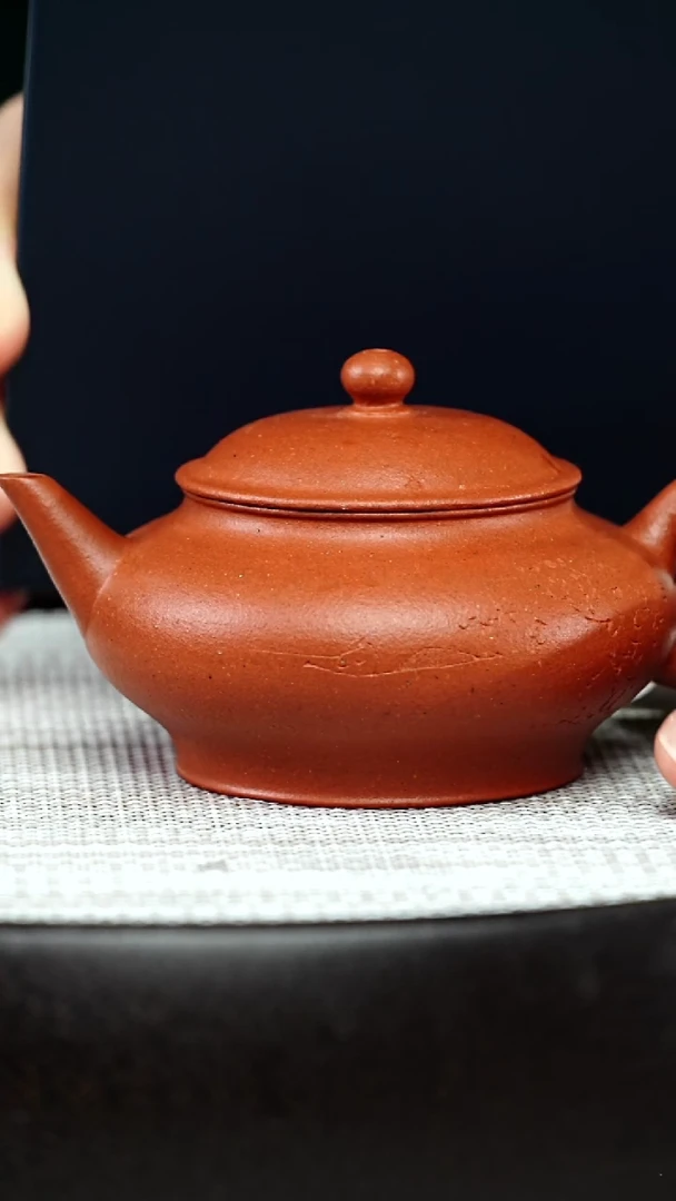 茶壶紫砂水平-红皮龙-150cc