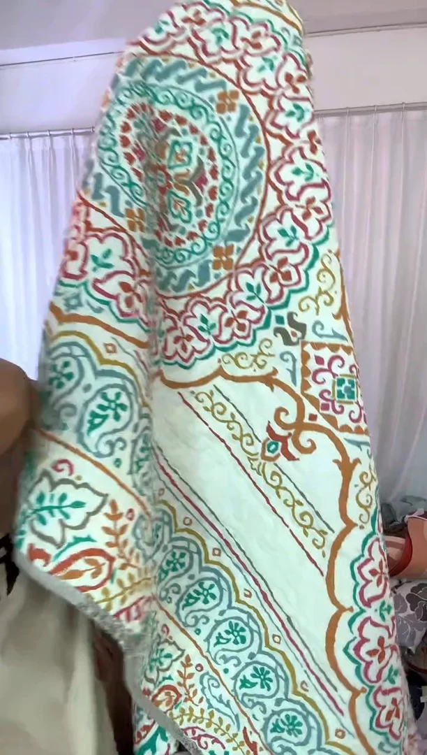 棉200*230纯棉床盖133号微瑕