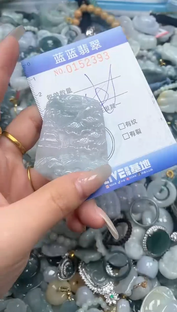 【闪购商品】翡翠颈饰未镶嵌闪购0152393多样性发其一