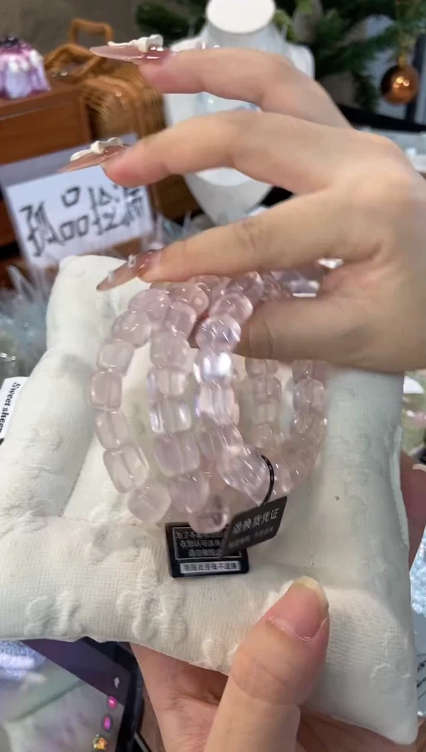 未镶嵌手串水晶孤品捡漏均匀瑕疵介意勿拍