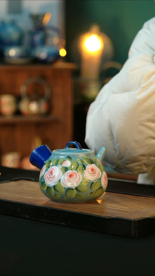 【闪购商品】杯手绘心瓷陶瓷浮力