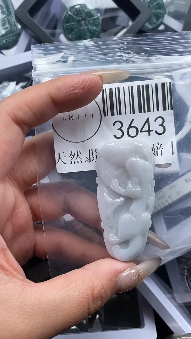 颈饰未镶嵌翡翠3643