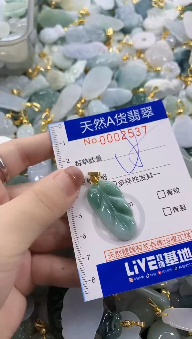 颈饰未镶嵌翡翠天然A货翡翠