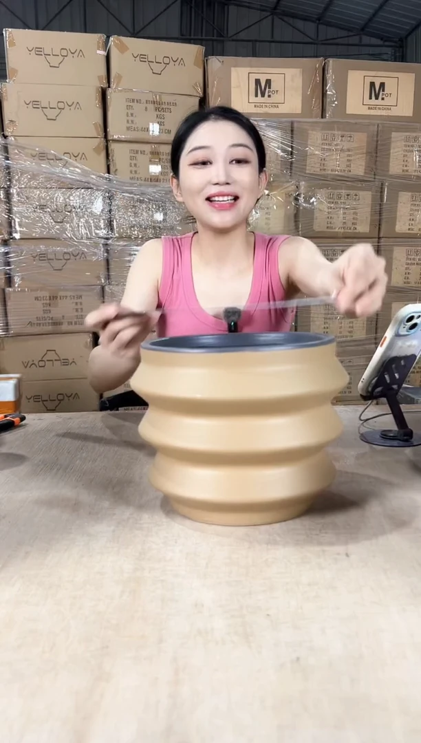 肚肚盆棕色大号20x18