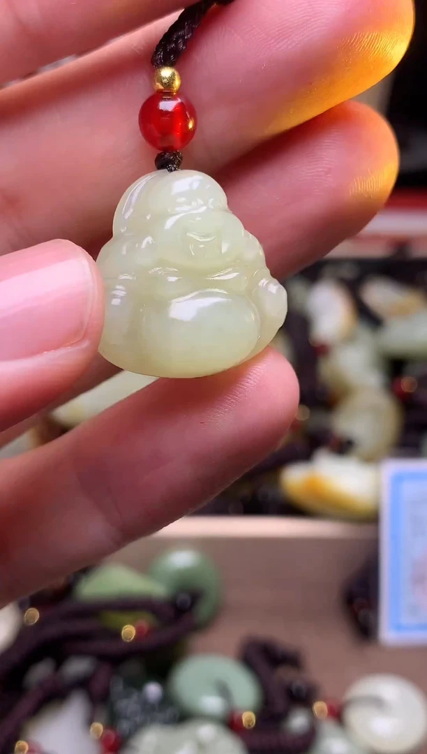 颈饰未镶嵌和田玉新疆料青海料清水和田玉吊坠