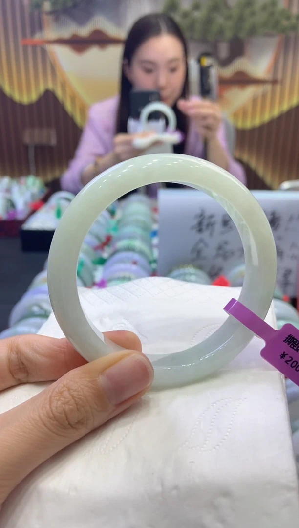 未镶嵌手镯翡翠00004887
